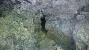 One of the many ice caves located in Iowa