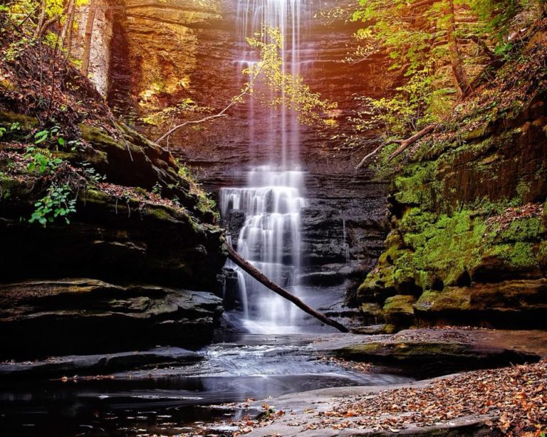 This Underrated Park Has Two Of The Midwest's Most Beautiful Waterfalls ...