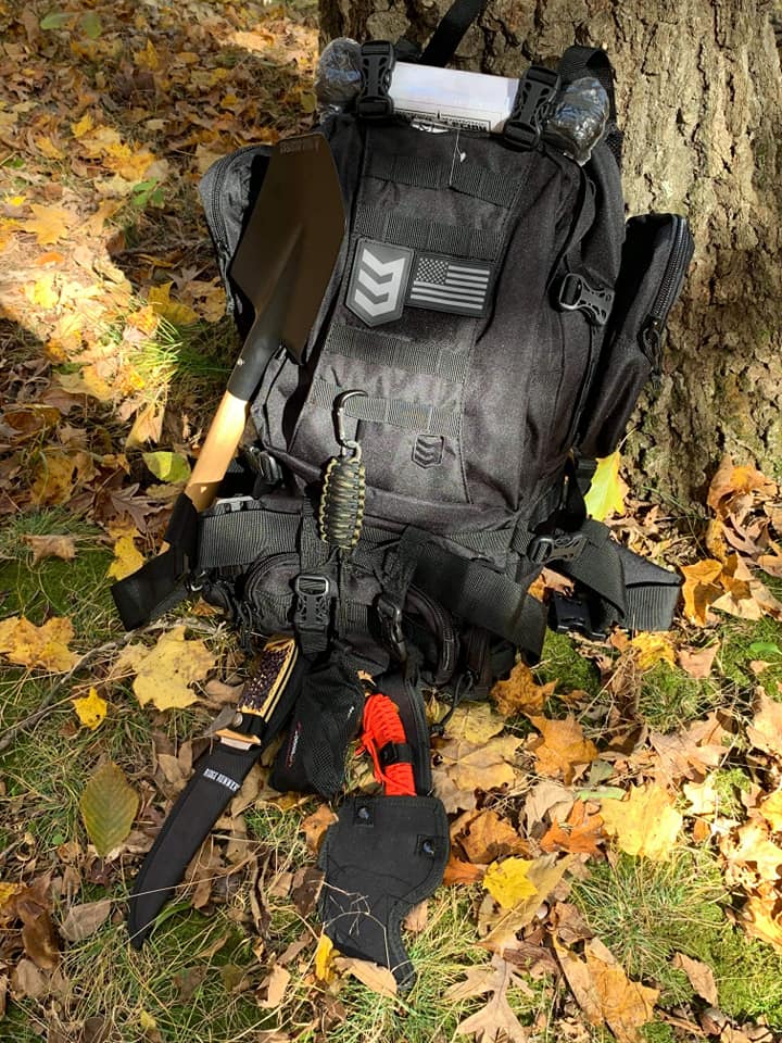 Paratus 3 day operator's tactical clearance backpack