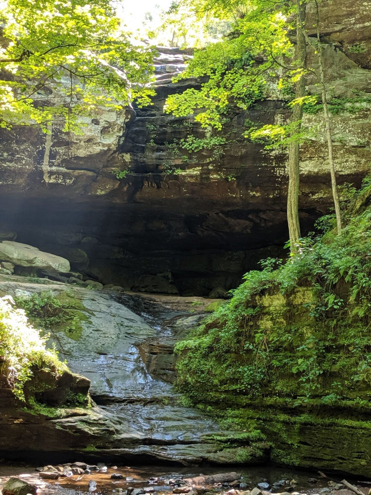 At This Incredible Park You Can Walk Behind A Beautiful Waterfall ...