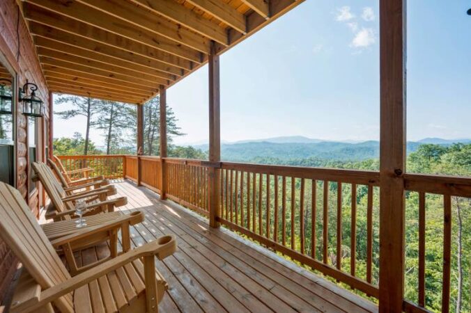 This Gorgeous Cabin Has It's Own Indoor Pool A Game Room And An Over ...