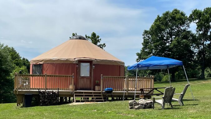 These Charming Glamping Units Are Just Minutes From Mark Twain National ...