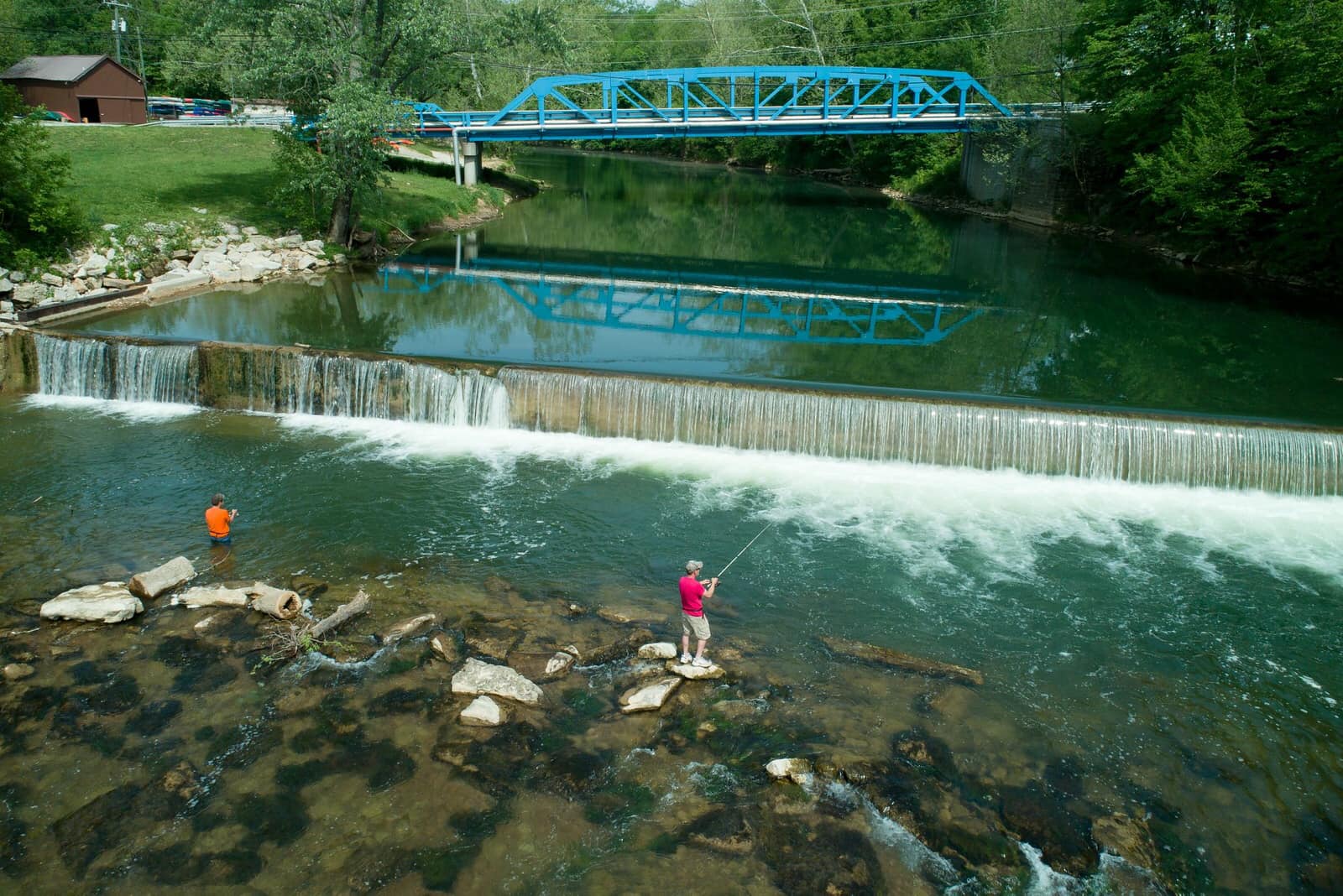 blue river canoe trips indiana