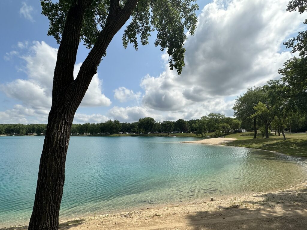 Pearl Lake Beach In Illinois Is Now Open For The 2024 Season ...